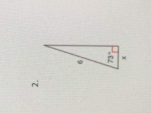 Find the missing angle or side. round to the nearest tenth.
