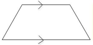 Which of the following describes the quadrilateral shown below?  square rect