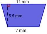 What is the area of the parallelogram?  a. 47.5in2 b. 95in2 c. 115.25 in2 d