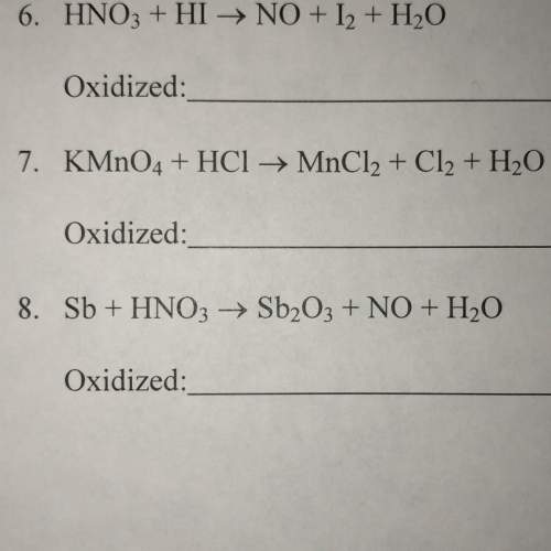 How to oxidize and reduce the following reactions