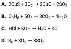 Which one of the following is an example of an acid-base reaction?