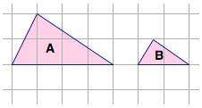 These are triangles with congruent angles and proportional sides.