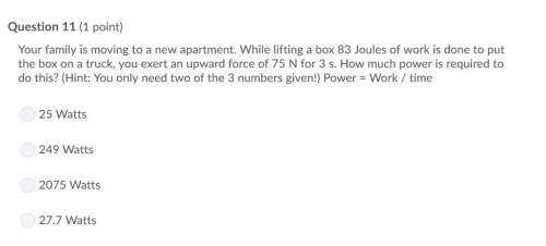Correct answer only !  your family is moving to a new apartment. while lifting a box 83