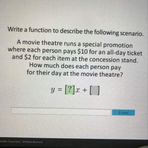 Write a function to describe the following scenario.  a movie theater runs a special pro