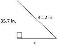 :) what is the value of x? show all of your work.round your answer to the nearest tenth