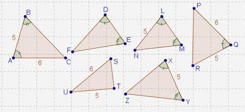 "which triangle can be proven congruent to abc using the asa criterion? .  def.  lmn.