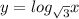 y=log_{\sqrt3}x