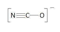 What is the hybridization of carbon in nco-?