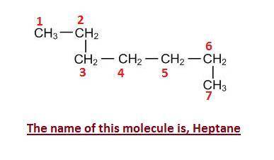 What is the best name for the molecule below?   1-ethyl, 4-methyl butane heptane 6-methyl, pentane 1