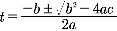 Solve this equation  h(t)= -16t+175t+500