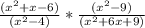 \frac{(x^2+x-6)}{(x^2-4)}*\frac{(x^2-9)}{(x^2+6x+9)}