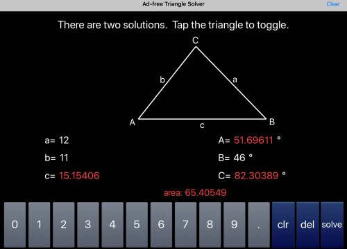 (will give brainliest/5 stars for correct answer) two triangles can be formed with the given informa