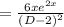 =\frac{6 xe^{2x}}{(D-2)^2}