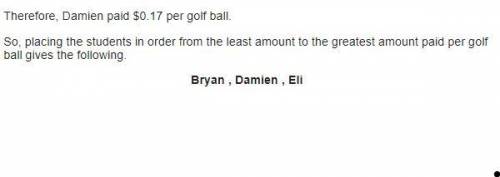 In hoping to make it onto the school's gold team, bryan, eli,and damien took golf lessons over the s