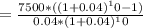 =\frac{7500*((1+0.04)^10-1)}{0.04*(1+0.04)^10}