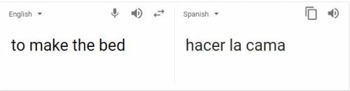 How can you ask someone to make the bed?   a) hace la cama b) hacen la cama  c) hacer la cama d) haz