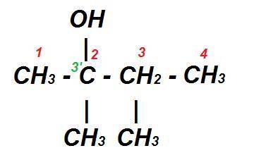 Draw the structure of the one tertiary (3°) alcohol with the molecular formula c6h14o that contains