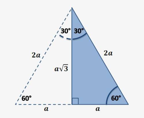 An equailateral triangle has a height of 52cm.determine the length of each side to the nearest hundr