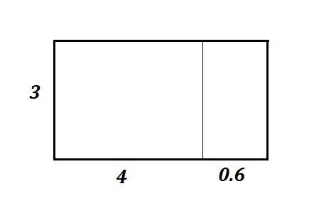 How do i use an area model to explain the product of 4.6 and 3?