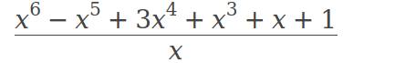 What is the quotient of x^5-x^4+3x^3+x^2/x^3+x2+1