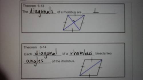 Aparallelogram with perpendicular diagonals is a
