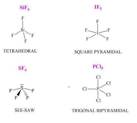 Label each molecule with the name of its shape.  see attachment.