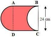 Find the area and the perimeter of the figure below. give a full explanation in detail along with a