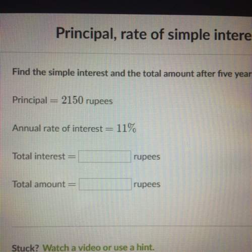 What is the total interest? and the total