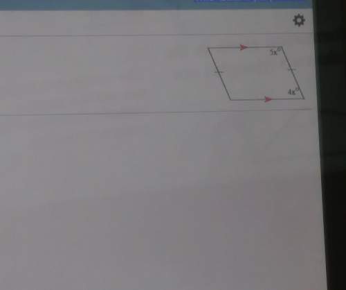 Its telling me to find x and the measure of each angle