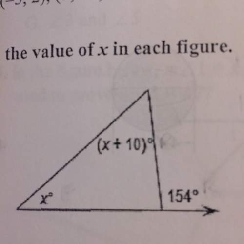 Find the value of x in each figure. (i need )