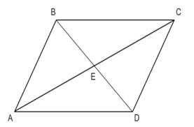 If abcd is a parallelogram, list 5 thing you know about the sides and angles in the figure.