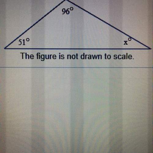 An architect is designing a home. what is the measure of the missing angle of the roof? the measure