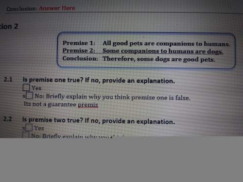 Iam stuck on answer these three questions. are they true or false