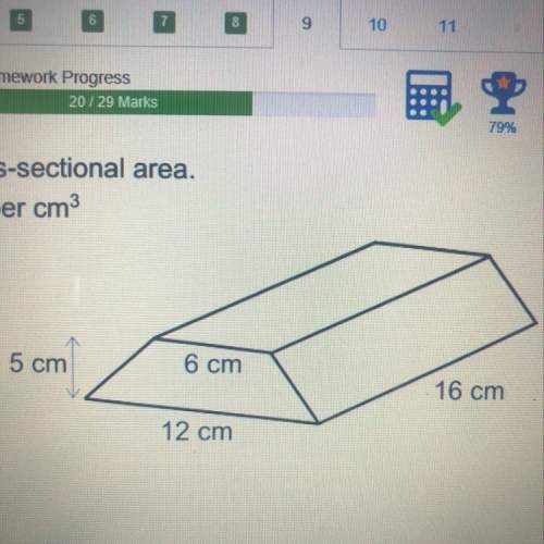 The gold bar has a trapezium cross-sectional area. gold has a density of 19.3 grams per cm3. work ou