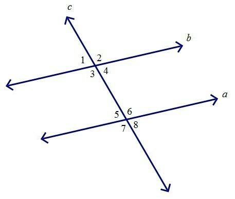 3and 5 form what type of angle pair? a. corresponding angles b. alternate interior angles c. consec