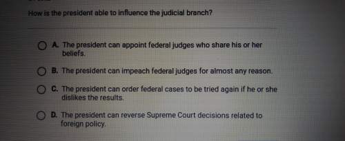 How is the president able to influence the judical branch