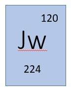 What do you know about the imaginary element justwondoricium, shown below, given the information pro