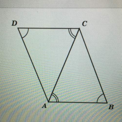Which postulate or theorem proves that these two triangles are congruent? • aas congruence theorem