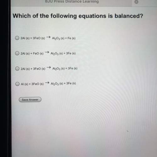Which of the following equations is balanced