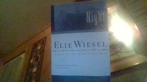 In the story night by elie wiesel: write a 3-4 paragraph essay in which you interpret and describe