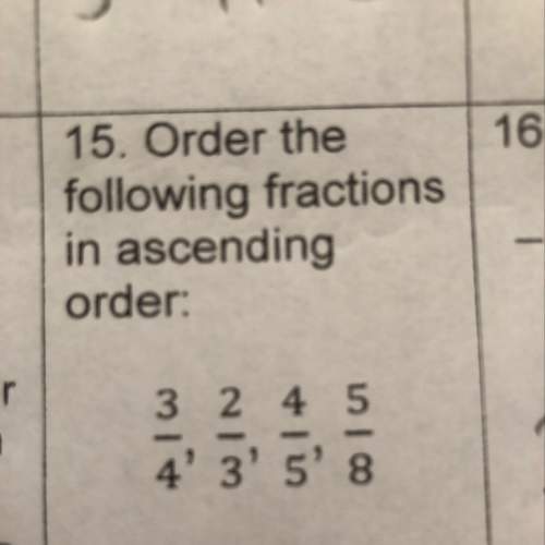 Can someone give me the like-denominator fractions