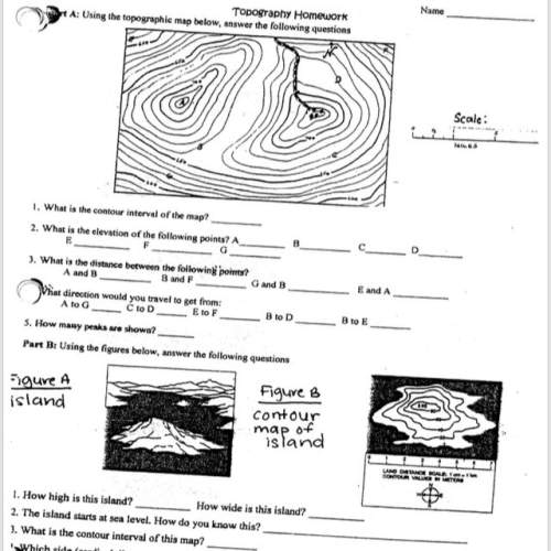 Look at picture on topography homework