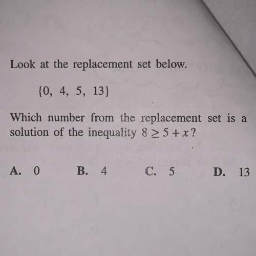 What is the number is the replacement