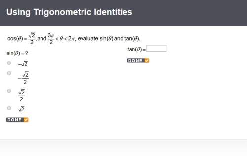 Question is shown in picture and has to do with using trigonometric identities.