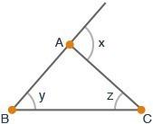 Pls the figure shows two parallel lines ab and de cut by the transversals ae and bd: which stat