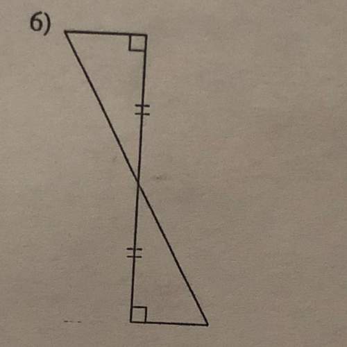State if the two triangles are congruent. if they are, state how you know?