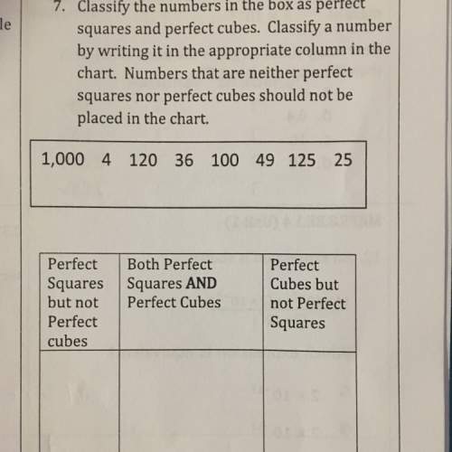 What would be the answers for the three boxes