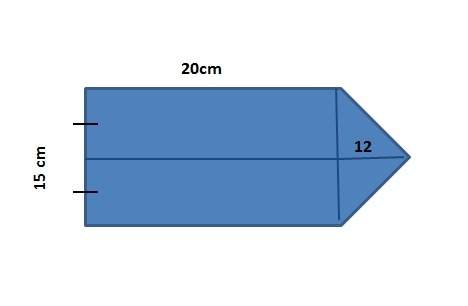 Urgent? will give brainliest to the first correct answer what is the area of the figure?