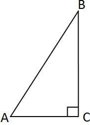 Given a right triangle with ac=6 cm, ab=10 cm, find the length of bc. show all your steps and calcul