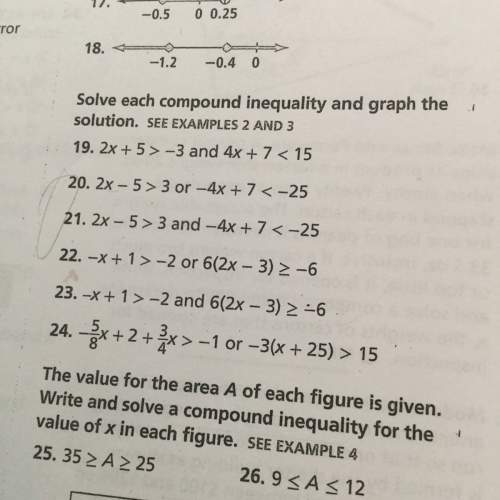 In compound inequalities what’s the difference between “and”“or” i know how to solve just not how to